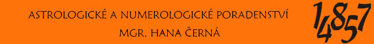 Mgr. Hana Černá - astrologie a numerologie Praha